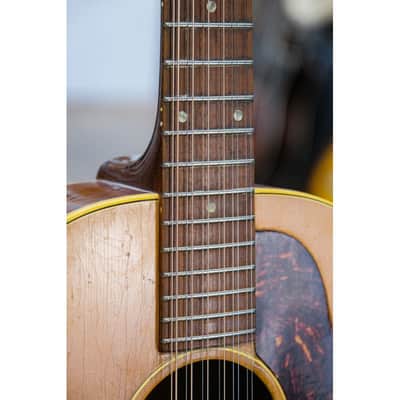 1966 Gibson B-25-12N natural image 8