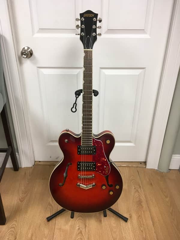 Gretsch G2622 Streamliner Center Block Double-Cut with V-Stoptail 2023 - Present Fireburst image 1