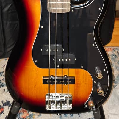 Squier FSR Affinity Precision Bass PJ with Laurel Fretboard 2021 - 3-Color Sunburst image 1