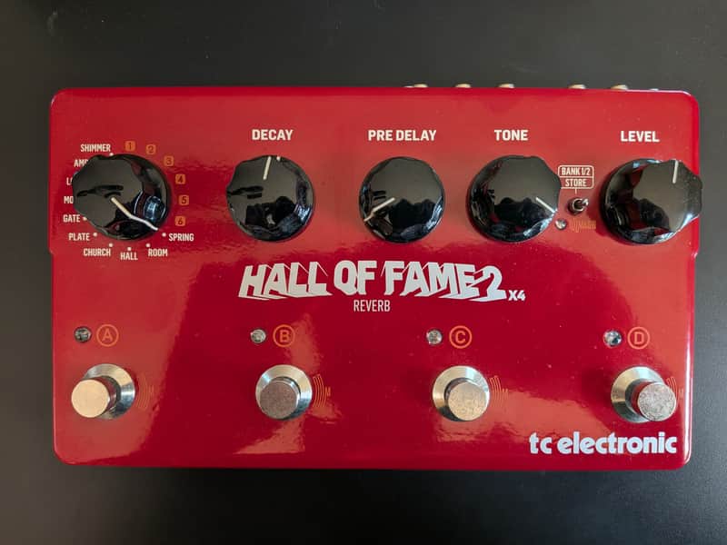 TC Electronic Hall of Fame 2 X4 Reverb 2019 - Present - Red image 1