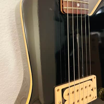 Bradley By Fujigen-Gakki Star Shaped 24 3/4” Scale Mahogany Body 1980’s - Gloss Black image 8