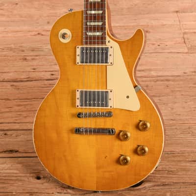 Gibson Custom True Historic '58 Les Paul Standard Reissue Murphy Aged Honey Burst 2015 image 2