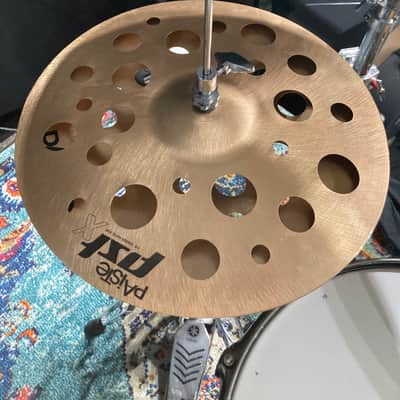 Paiste - Tris Imboden's, Chicago, PST Series 14" Swiss Hat 548g, paired with Swiss Flanger Stack Bottom 592g 2015 image 13