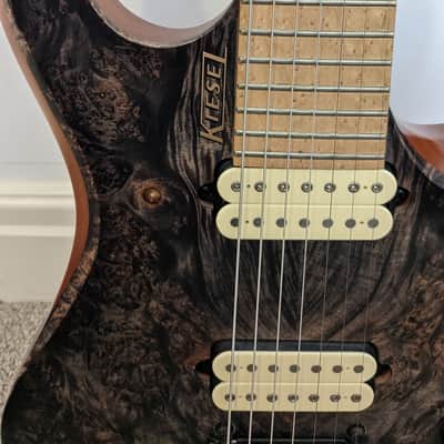 Custom USA 7 string Headless Kiesel Vader with Hipshot/Kiesel Tremolo System (2017) image 6