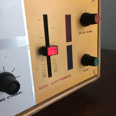 ULTRA RARE ELKA DRUMMER ONE DRUM MACHINE / BEATBOX 1969 - KRAFTWERK / CLUSTER / KRAUT ROCK image 12