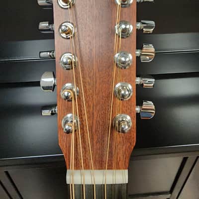 Martin DX12AE Natural 12 String Acoustic Electric Guitar image 7