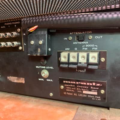 Marantz Model Twenty Four Stereo Tuner Preamp w/ Original Walnut Cabinet image 10