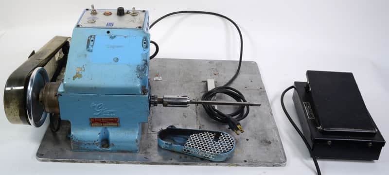 Geo. Stevens Manufacturing Chicago B10AM Coil Winding Machine Good Used Condition image 1