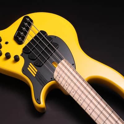 Dingwall NG3 Adam "Nolly" Getgood Signature 5-String Ferrari Yellow image 3