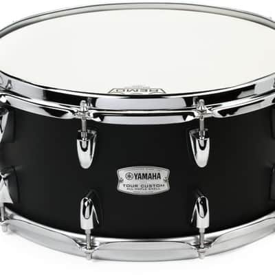 Yamaha Tour Custom Snare Drum - 6.5 x 14-inch - Licorice Satin image 2