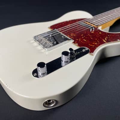 Fender Custom Shop 1963 Telecaster Journeyman - Aged Olympic White (2025) image 7