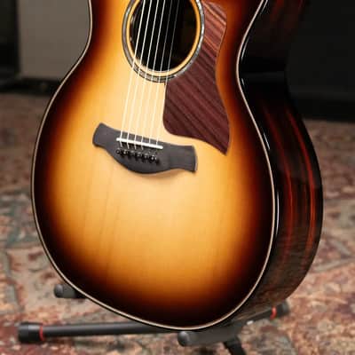 Taylor (1 of 42) Builder's Edition 814ce LTD Grand Auditorium Acoustic/Electric Guitar - Macassar with Hardshell Case image 4