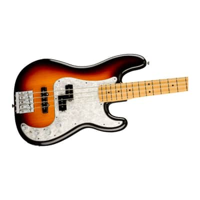 Fender Player II Modified Active Precision 4-String Right-Handed Bass Guitar with Maple Fingerboard and Alder Body (3 Tone Sunburst) image 4