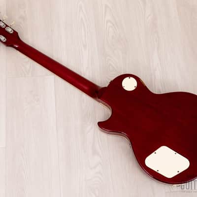 1992 Orville by Gibson Les Paul Standard LPS-QM Quilted Maple Top w/ Gibson USA 490 Pickups, Japan image 14