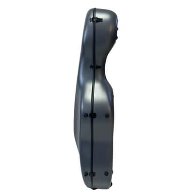 Advance 4/4 Cello Case Carbon Fiber Cello Box Carry for cello dull polish gray image 6