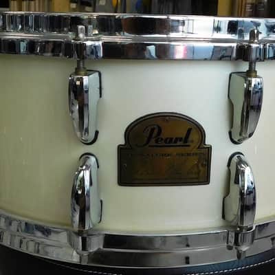 Pearl Dennis Chambers Signature 6.5" x 14" Snare Drum - Opal White - DC1465 image 1