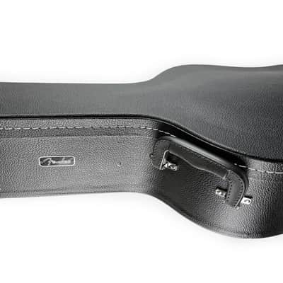 Fender Dreadnought Acoustic Guitar Hard Case - Black image 6