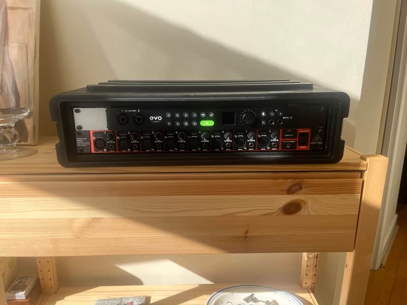 Audient EVO 16 interface +Behringer ADA8200 + SKB case (16 in, 16 out total) image 1