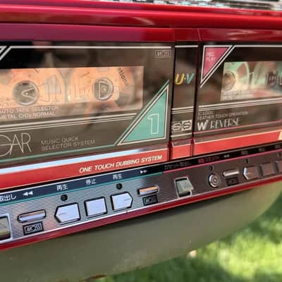 Toshiba RT-SW U9 Rare Vintage MINT Boombox Japan Getto blaster Warranty Serviced image 9