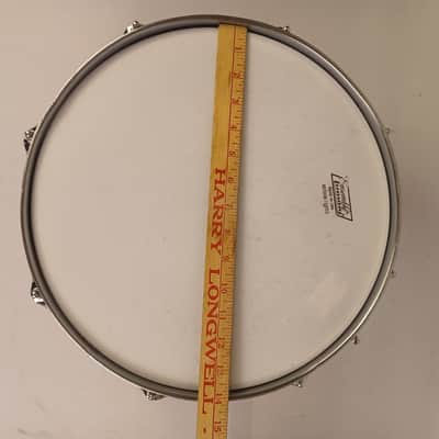 Ludwig 6.5x14"#912 School Festival Red Sparkle 3Ply Mahogany Vintage 60s #458125 image 18