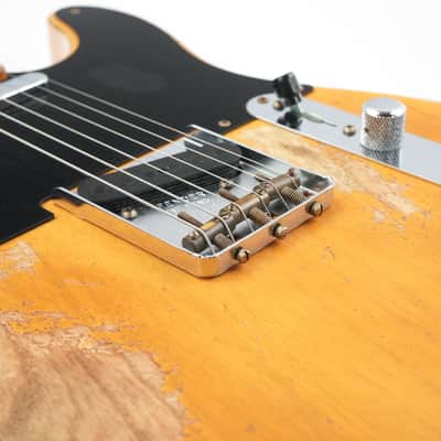 Fender Custom Shop 1952 Telecaster Heavy Aged Butterscotch Blonde 2022 image 7