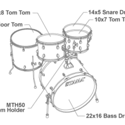 TAMA Rhythm Mate 22″ White image 21
