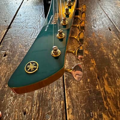 Yamaha Vintage 1986 20th Anniversary SG-7 Flying Samurai Electric Guitar Nippon Gakki MIJ Candy Blue Japan w/ HSC image 12