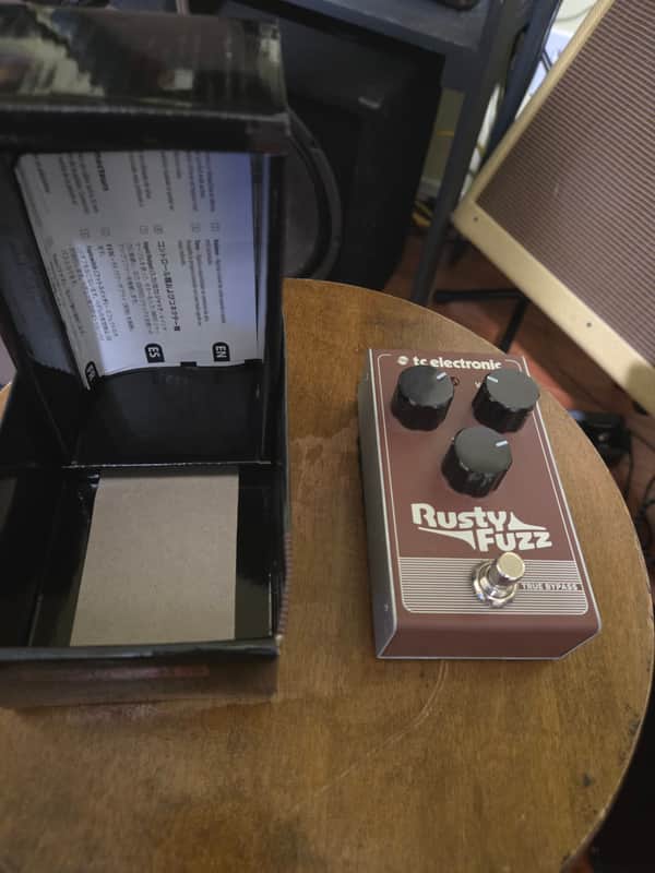 TC Electronic Rusty Silicon Fuzz 2017 - Present Dark Red image 1