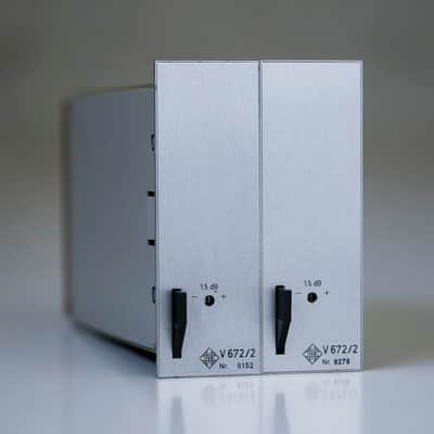 Telefunken V672/2 set of 2 of multipurpose amplifier / mic preamp modules. image 4