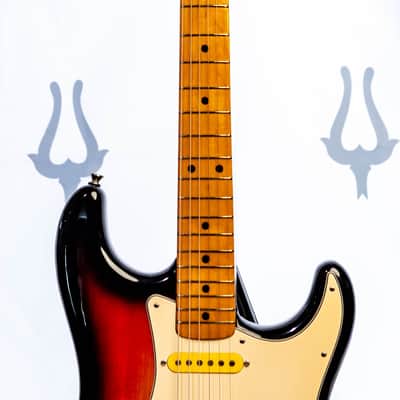 Joodee Electric Custom JST-36YS Late 1970s - Yellow Sunburst image 3