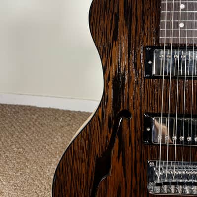 Catalyst Ember Semi-Hollow Electric Guitar - Wenge - Satin Gloss Nitro image 6