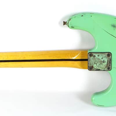 Rockaway Relic Custom Seafoam Green Strat Electric Guitar w/ Gig Bag image 4
