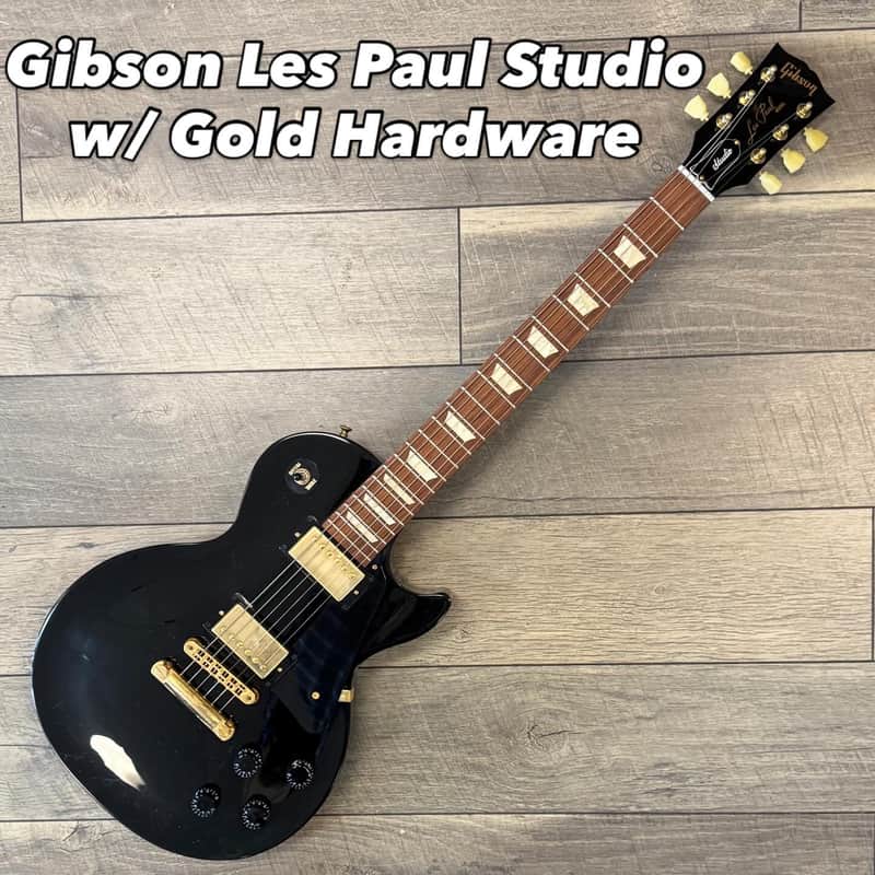 Gibson Les Paul Studio with Vintage Tuners and Gold Hardware 2012 - 2013 - Ebony image 1