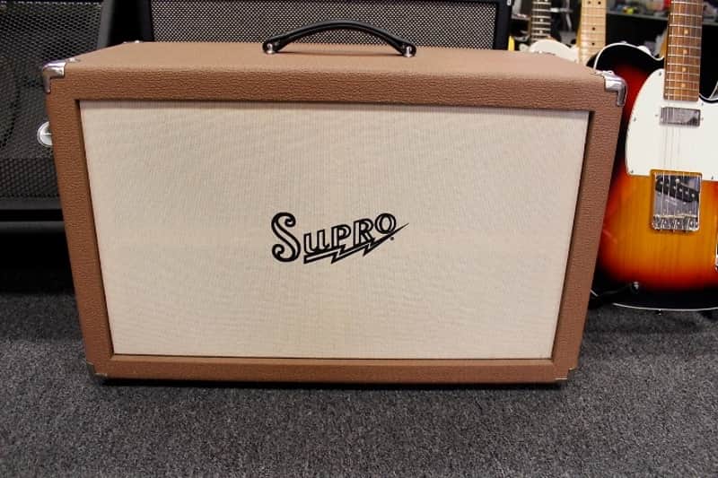 Bruce Zinky Supro 2x12 Sahara Brown w/ Supro speakers image 1