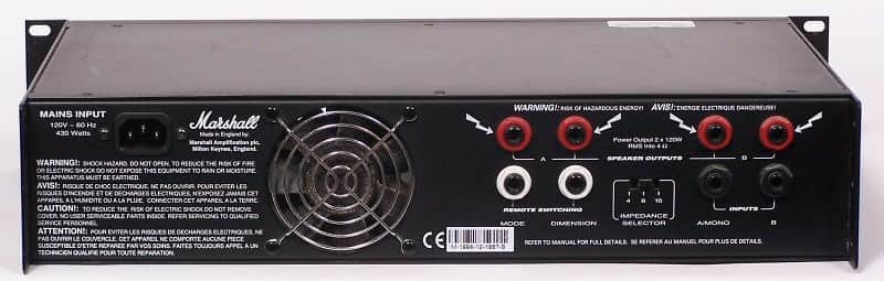 Marshall Valvestate Pro Power Amplifier 120/120 | Reverb