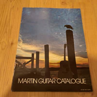 Vintage 1972 Martin Guitar Full Line, Full Color Catalog! Rare, Original Case Candy, Paperwork! image 1