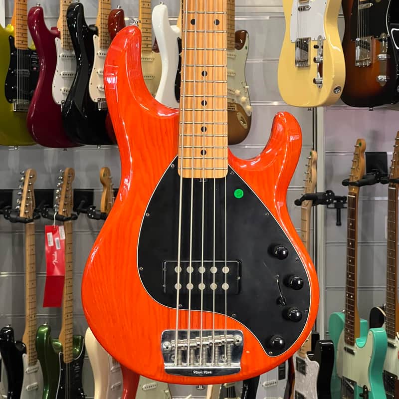 Ernie Ball Music Man Stingray 5 H 1999 Translucent Orange image 1