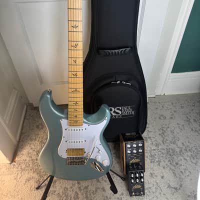 PRS Silver Sky (Polar Blue, Maple Neck) w/ Suhr Asatobucker + Signed Jackson Audio Asabi Pedal image 6