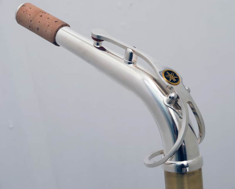 Yamaha's Retro (1979 YAS-62S/YAS-480S) Silver Plate Alto Saxophone Neck image 1