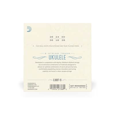 D'Addario Nyltech 6 String Tenor Ukulele Strings - EJ88T-6 image 4
