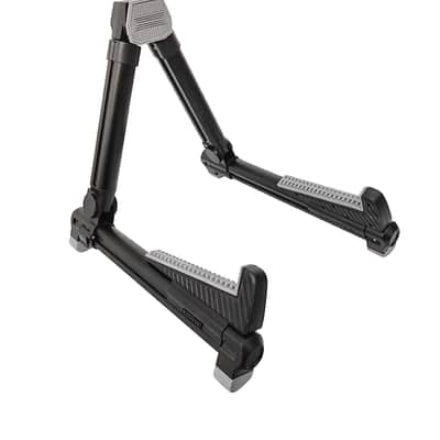 5 Core Guitar Stand Adjustable A Frame Shape w Rubber Pad Arms Supports Acoustic Electric Bass image 1