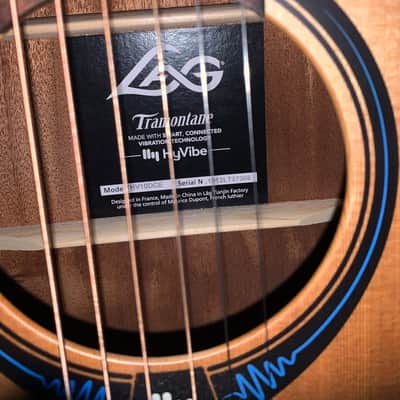 LAG HyVibe Tramontane Smart Guitar THV10DCE 2000’s - Satin image 5