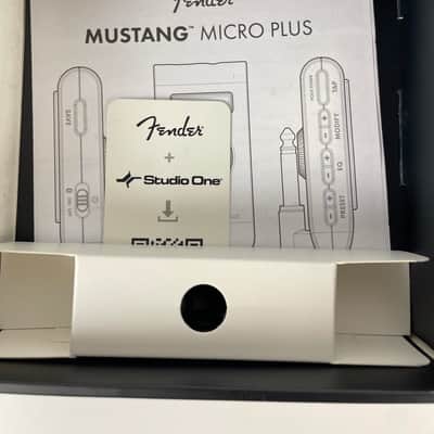 Fender Mustang Micro Plus Personal Guitar Headphone Amplifier image 5