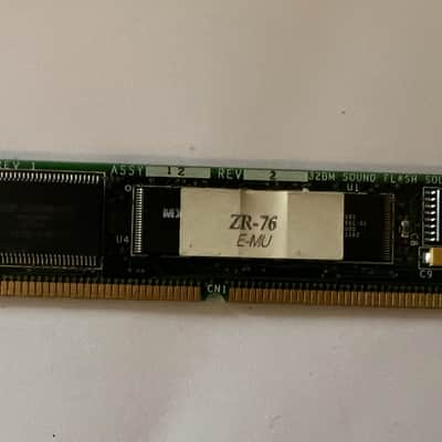 E-MU Systems ZR- 76 expansion rom