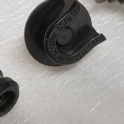 80's West Germany Schaller Strap Locks Complete Set Black German Vintage image 5