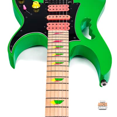 Ibanez JEM777 30th Anniversary Steve Vai - Loch Ness Green image 17