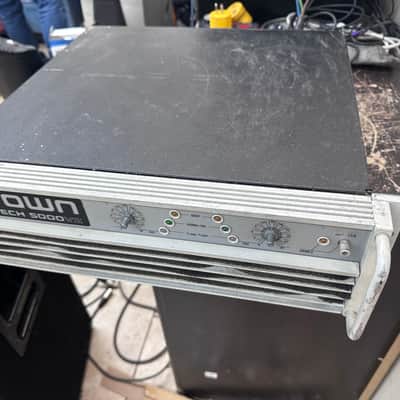 Crown Macro-Tech 5000VZ 2 Channel Power Amplifier - Broken - PARTS ONLY (#6462) image 1