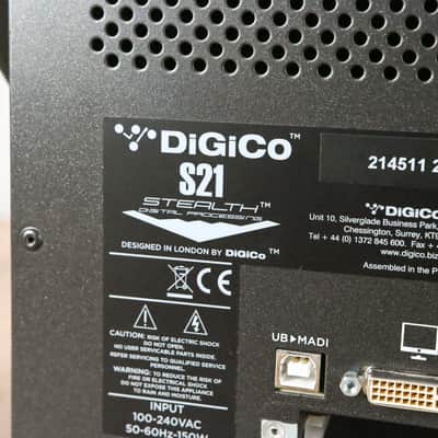 DiGiCo S21 48-Channel Digital Audio Mixing Console CG015C8 *ASK FOR SHIPPING* image 12