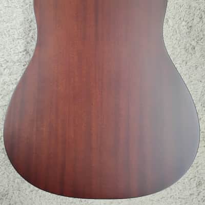 Luna Wabi Sabi Dreadnought Satin Finish Solid Spruce Top Acoustic Guitar image 4