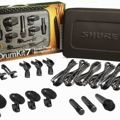 Shure PGADRUMKIT7 7pc Drum Microphone Kit image 1